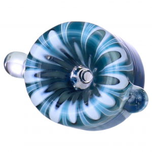Clover Glass 14mm Fancy Art Bowl - Assorted Colors - 12ct Display [WPH-264-D12]